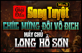 LONG HỔ SƠN - CHÚC MỪNG ĐỘI VÔ ĐỊCH - SONG TUYỆT MÙA 3